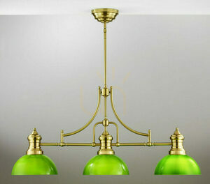 Pendul Jupiter PLATINO alamă periată verde 3xE27 121 cm 2074 small 2