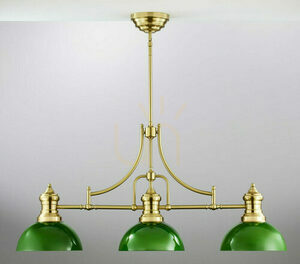 Pendul Jupiter PLATINO alamă periată verde 3xE27 121 cm 2074 small 3