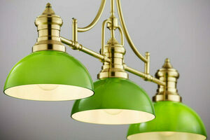 Pendul Jupiter PLATINO alamă periată verde 3xE27 121 cm 2074 small 6
