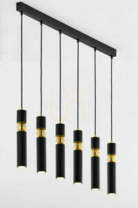 ALAS Lampă suspendată aur 6xG10/14W 1 ALAS Lampă suspendată aur 6xG10/14W small 1