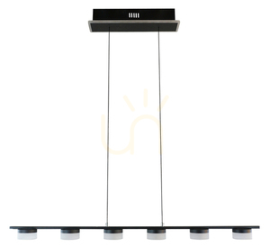 CASSIS șase lampă suspendată negru 7066-702 Aviano small 0