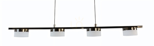Verifica Pendul Aviano CASSIS cu 4 surse de lumină, crom negru LED 7066-502
