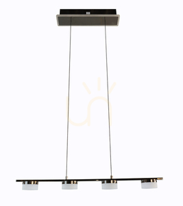 Pendul Aviano CASSIS cu 4 surse de lumină, crom negru LED 7066-502 small 2