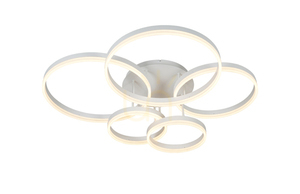 Plafonieră Aviano RAVELO 9055-508 cu cinci surse, alb mat, LED 70 W small 3