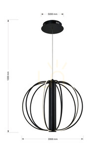 BENIALI 6220-1010 Lampă suspendată Aviano 3 BENIALI 6220-1010 Lampă suspendată Aviano small 3