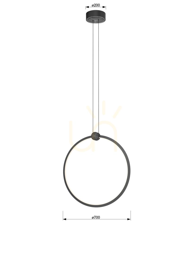 previzualizare CIRCOLA lampă suspendată rotundă 6218-0110 Aviano CIRCOLA lampă suspendată rotundă 6218-0110 Aviano