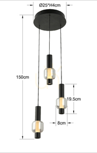 RONDA lampă suspendată triplă 6224-0310 Aviano small 4