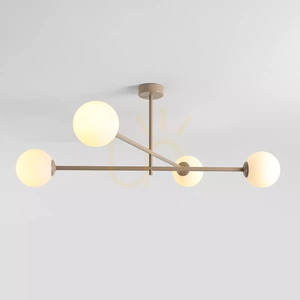 Plafonieră Aldex Pinne 4 bej, 4×E14, 1080PL_L17 small 2