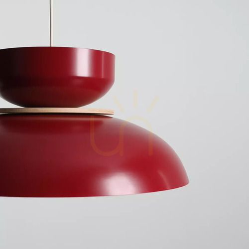 Verifica Lampă suspendată Aldex Aldo Red Wine, bordo, 47 cm, E27, 1152G15_15_J