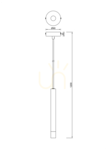 Lampă suspendată Zuma Line VELIC P241125801BL negru 1xG9 1 Lampă suspendată Zuma Line VELIC P241125801BL negru 1xG9 small 1
