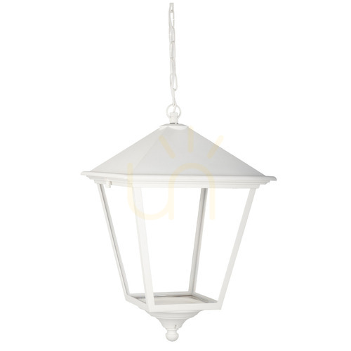 Verifica Lampă suspendată pentru exterior IP54 LONDON BIG 4142WH alb 13.5W 3000K - premium NORLYS