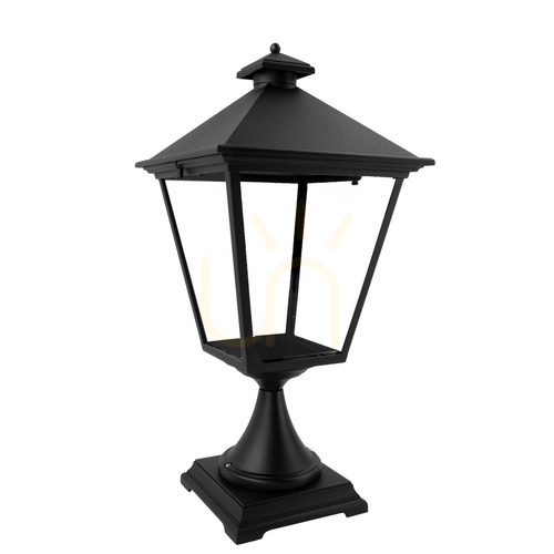 Verifica Felinar de grădină IP54 LONDON BIG 4144BL 9,3W 3000K negru - premium NORLYS.
