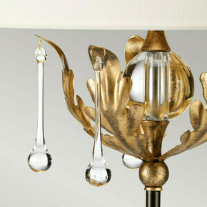 Lampă de masă Amarilli - 1 sursă de lumină - Patină bronz / aur Elstead small 2