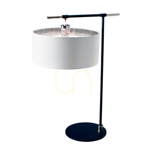 Balance lampă de masă - 1 sursă de lumină - negru / nichel lustruit Elstead small 0