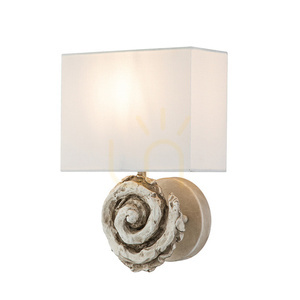 Lampă de perete mare Swirl - 1 sursă de lumină - Alb Elstead small 0
