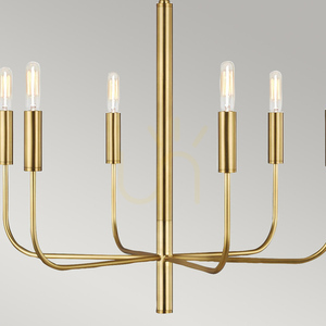 Candelabru Brianna - 6 surse de lumină - Alamă oxidată Elstead small 2