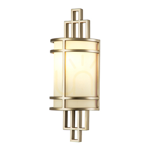 Lampă de perete Fusion - 1 sursă de lumină - Alamă naturală vopsită Elstead small 0