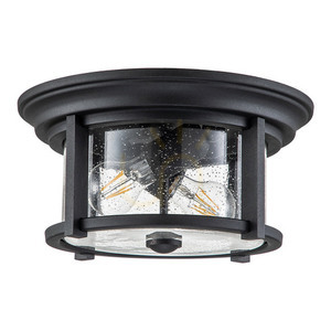 Merrill plafond - 2 surse de lumină - Negru Elstead 0 Merrill plafond - 2 surse de lumină - Negru Elstead small 0