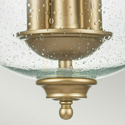 Verifica Pickering Lane plafonieră semi-aplicată - 3 surse de lumină - alamă naturală Elstead
