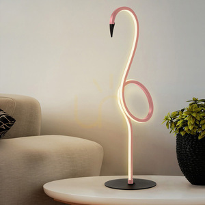 Lampă de masă Flamingo LED - roz Elstead small 4