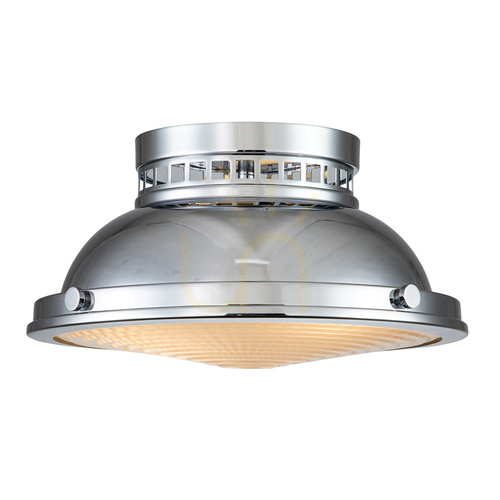 Verifica Amelia plafond - 2 surse de lumină - Crom lustruit Elstead