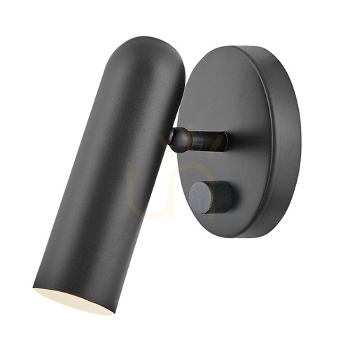 Verifica Lampă de perete Dax LED - Negru Elstead