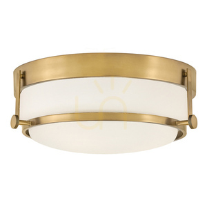 Harper plafond - 3 surse de lumină - alamă veche Elstead 0 Harper plafond - 3 surse de lumină - alamă veche Elstead small 0
