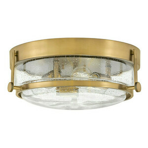 Harper plafond - 3 surse de lumină - alamă veche Elstead small 0