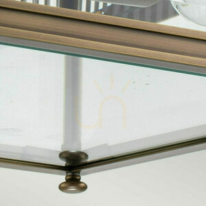 Plafonieră de exterior Holborn - 2 surse de lumină - bronz închis Elstead small 3