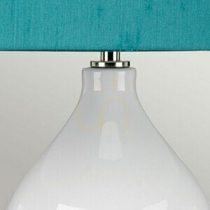 Lampă de masă Isla - 1 sursă de lumină - Nichel lustruit Elstead small 2