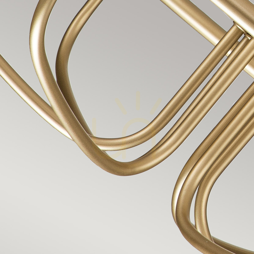 Spectacol Candelabru Capitol Hill - 6 surse de lumină - Alamă naturală Elstead Candelabru Capitol Hill - 6 surse de lumină - Alamă naturală Elstead