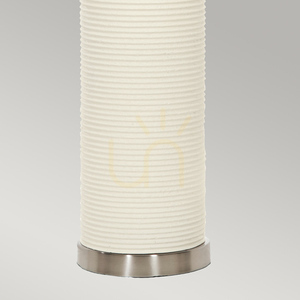 Lampă de masă Elstead Ripple albă cu abajur negru E27 small 3