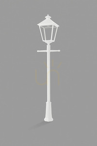 Felinar de grădină Norlys London Big 4124WH LED 17,5 W 1392 lm 3000 K IP54 alb small 0