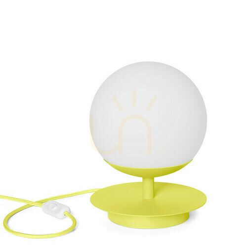 Verifica PLAAT ST lampă de masă galbenă