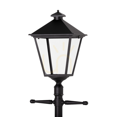 Verifica Felinar de grădină LED Norlys LONDON BIG 4125BL negru, stâlp telescopic 120–220 cm, 17,5 W, 4000 K