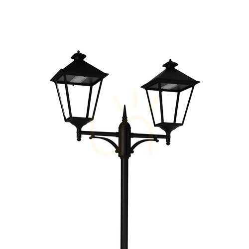 Verifica Felinar de grădină / parc IP54 LONDON BIG 4131BL negru LED 2x13.4W 4000K - premium NORLYS.