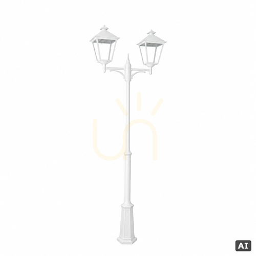 Verifica Lanternă de grădină / parc IP54 LONDON BIG 4131WH LED 2x13.4W 4000K alb - premium NORLYS