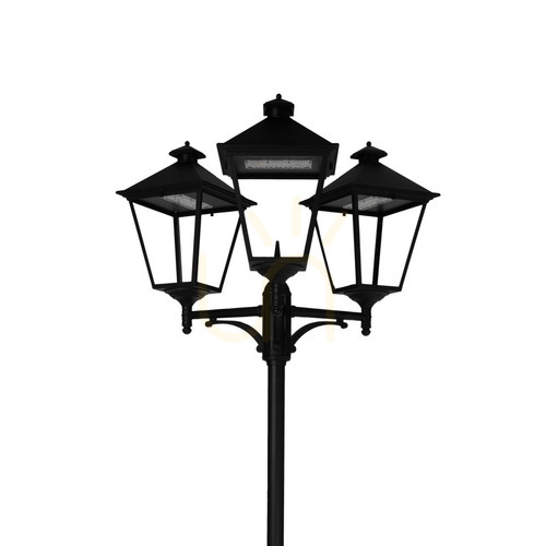 Verifica Felinar de grădină / parc IP54 LONDON BIG 4135BL 3x13.4W 4000K negru - premium NORLYS.