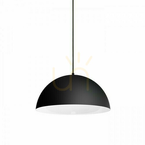 Verifica Monroe 40 Lampă suspendată negru mat/alb 230 V E27 42 W.