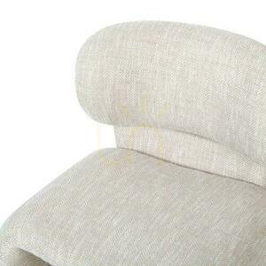 Set de 2 scaune tapițate Nova Nook BIZZA, bej, 63 x 56 x 78 cm small 1