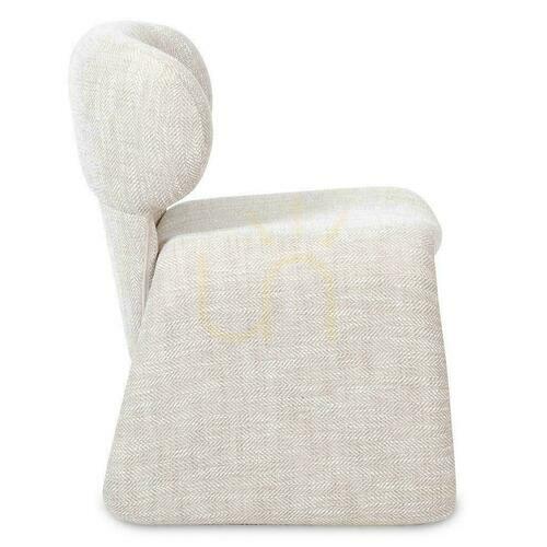 Verifica Set de 2 scaune tapițate Nova Nook BIZZA, bej, 63 x 56 x 78 cm