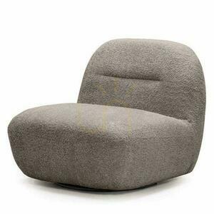 Fotoliu pivotant Nova Nook BOCHIC, maro-gri small 4