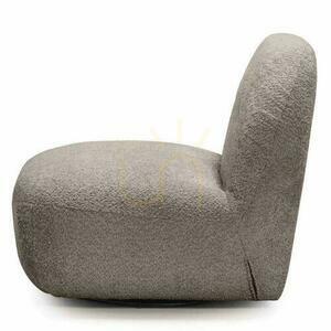 Fotoliu pivotant Nova Nook BOCHIC, maro-gri small 5