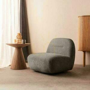 Fotoliu pivotant Nova Nook BOCHIC, maro-gri small 7