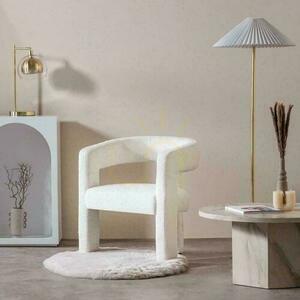 LAUREN Cream Boucle fotoliu small 1
