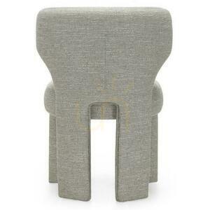 Set de 2 scaune tapițate MALI Gri-Beige small 4