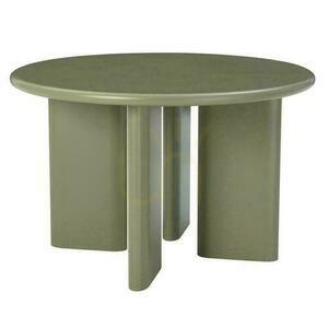 Masă de luat masa 120 cm MOLIQ Matte Olive Green small 0
