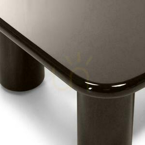 Măsuță de cafea 70 cm MURIEN Ciocolată cu luciu small 2