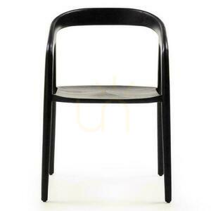 NIBI NIBI OKA OKA Scaun din lemn Black Tek small 4