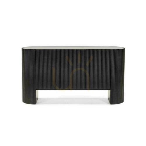 Verifica NOIR Dresser negru sinterizat cu caneluri